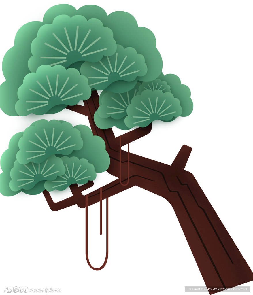 春节桃树