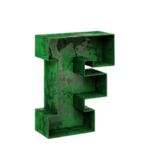 3D立体字母F