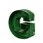 3D立体字母G