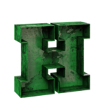 3D立体字母H
