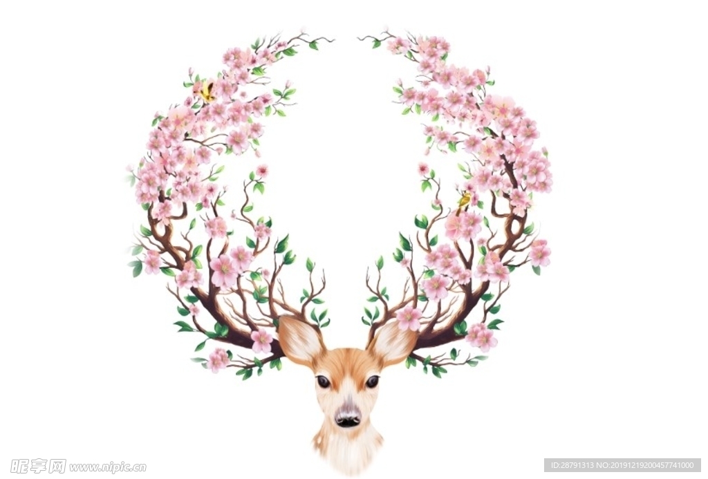 梦幻森林麋鹿