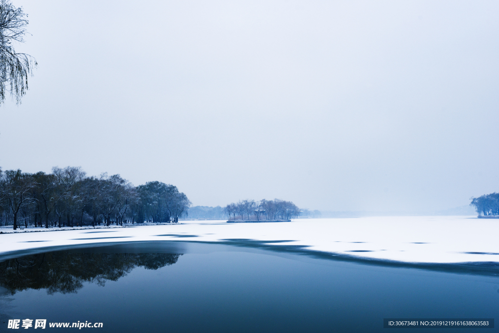 颐和园雪景