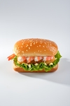 鲜虾鸡肉汉堡