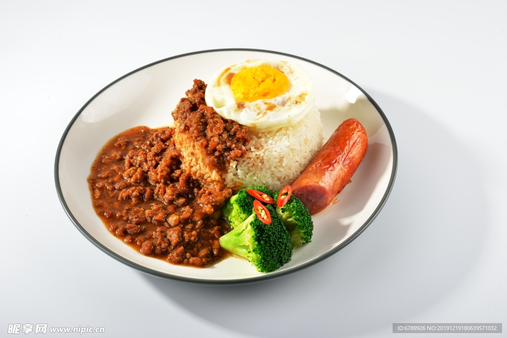 卤肉饭套餐