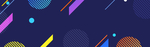 时尚渐变banner