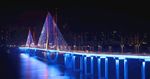 云阳长江大桥夜景
