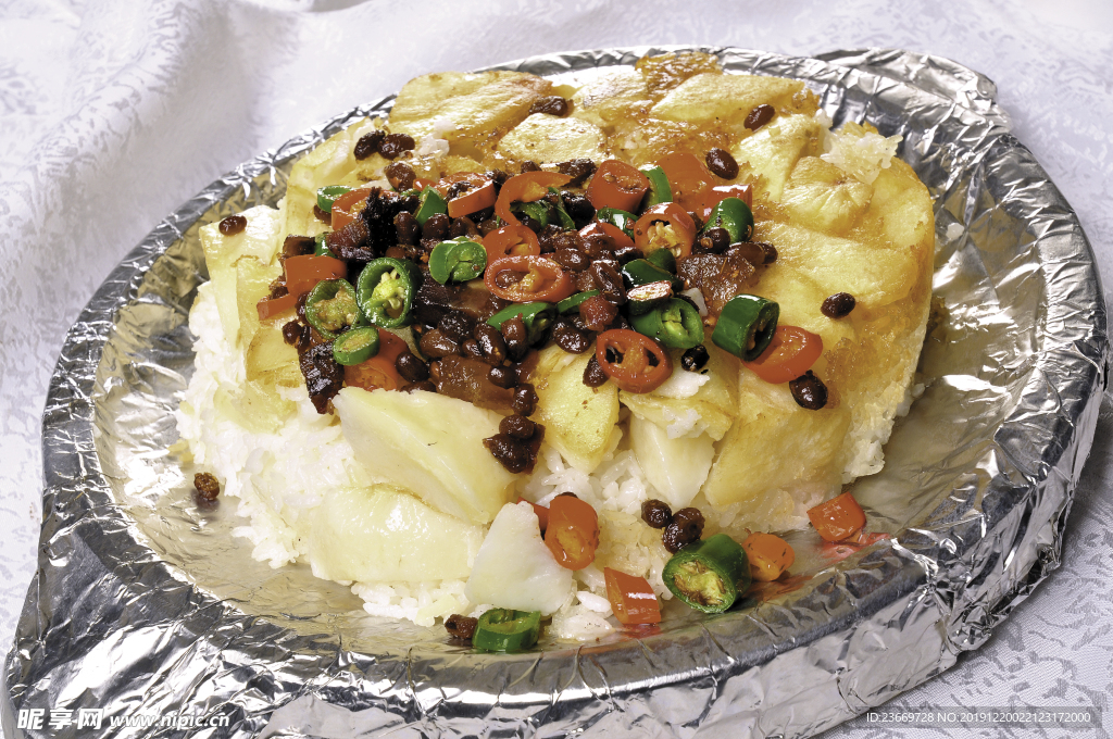 锡纸土豆饭