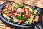 铁板蒜苗腊肉
