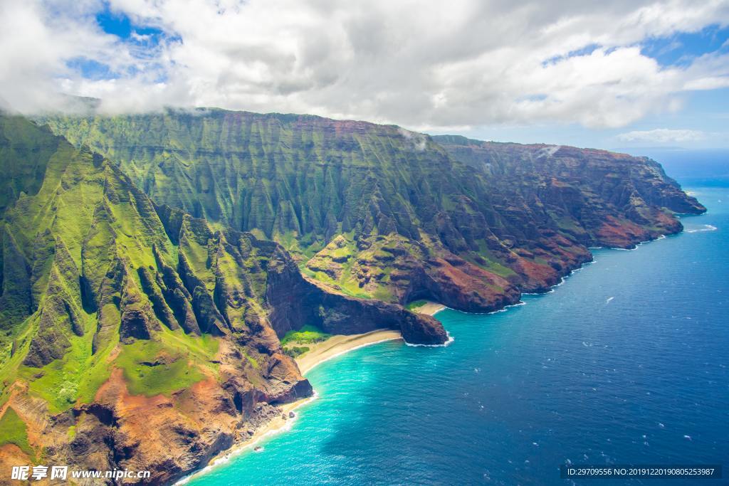 航拍海景