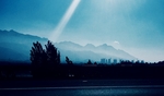 水墨山