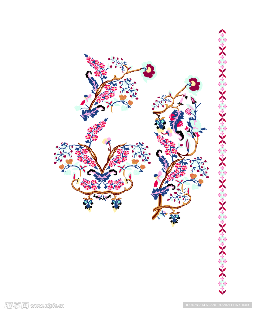 数码印花图片