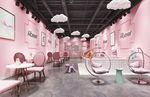 奶茶店效果图
