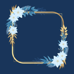 花纹边框