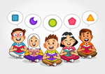 学习的小孩