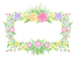 花卉边框