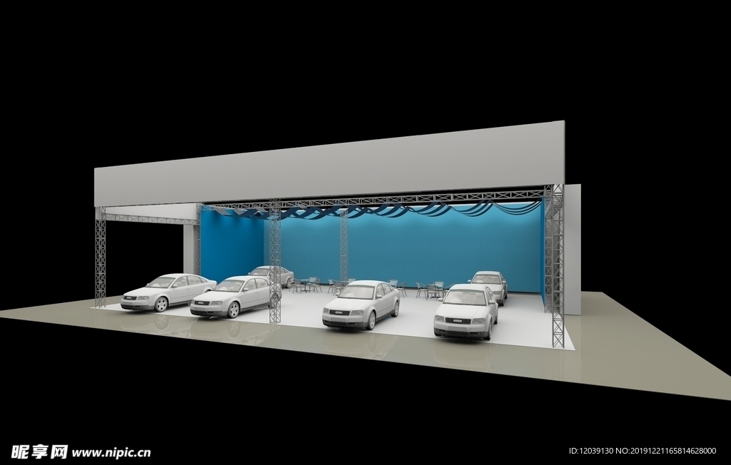 长安马自达3D展示模型