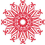 中国风花团