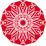 中国风花团