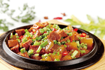 牛肉煎凉粉