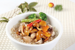 什锦菌白饭