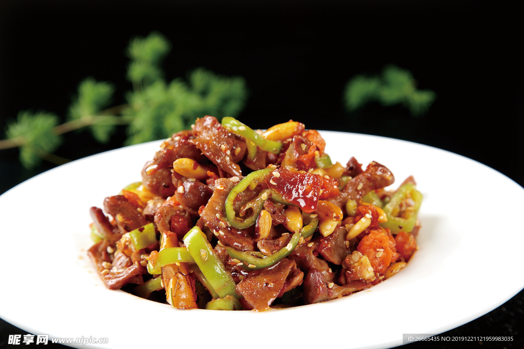 香辣椒鸡胗