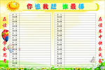评比栏