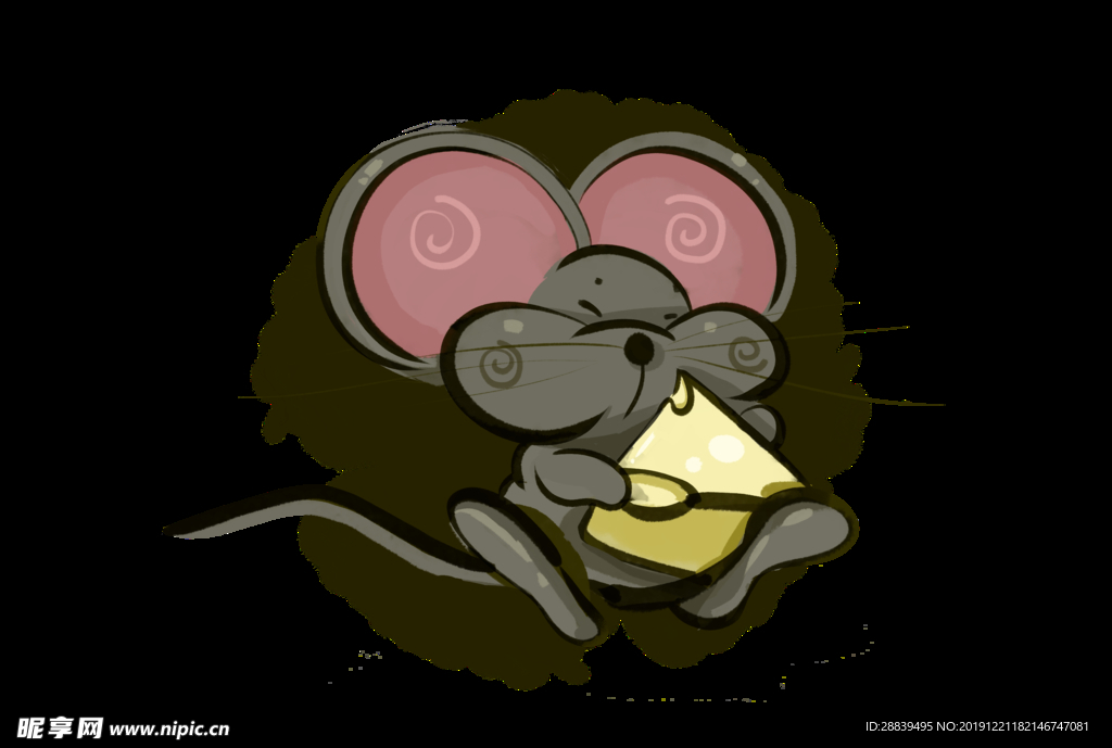 老鼠吃奶酪