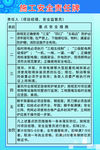 安全责任牌
