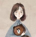 女生插画
