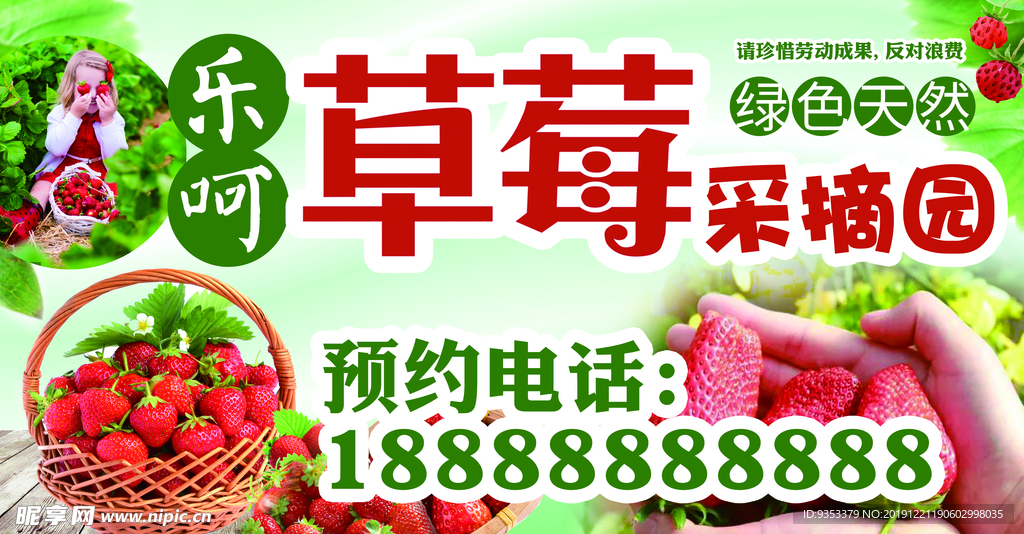 草莓 海报 蔬果