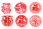 福字剪纸