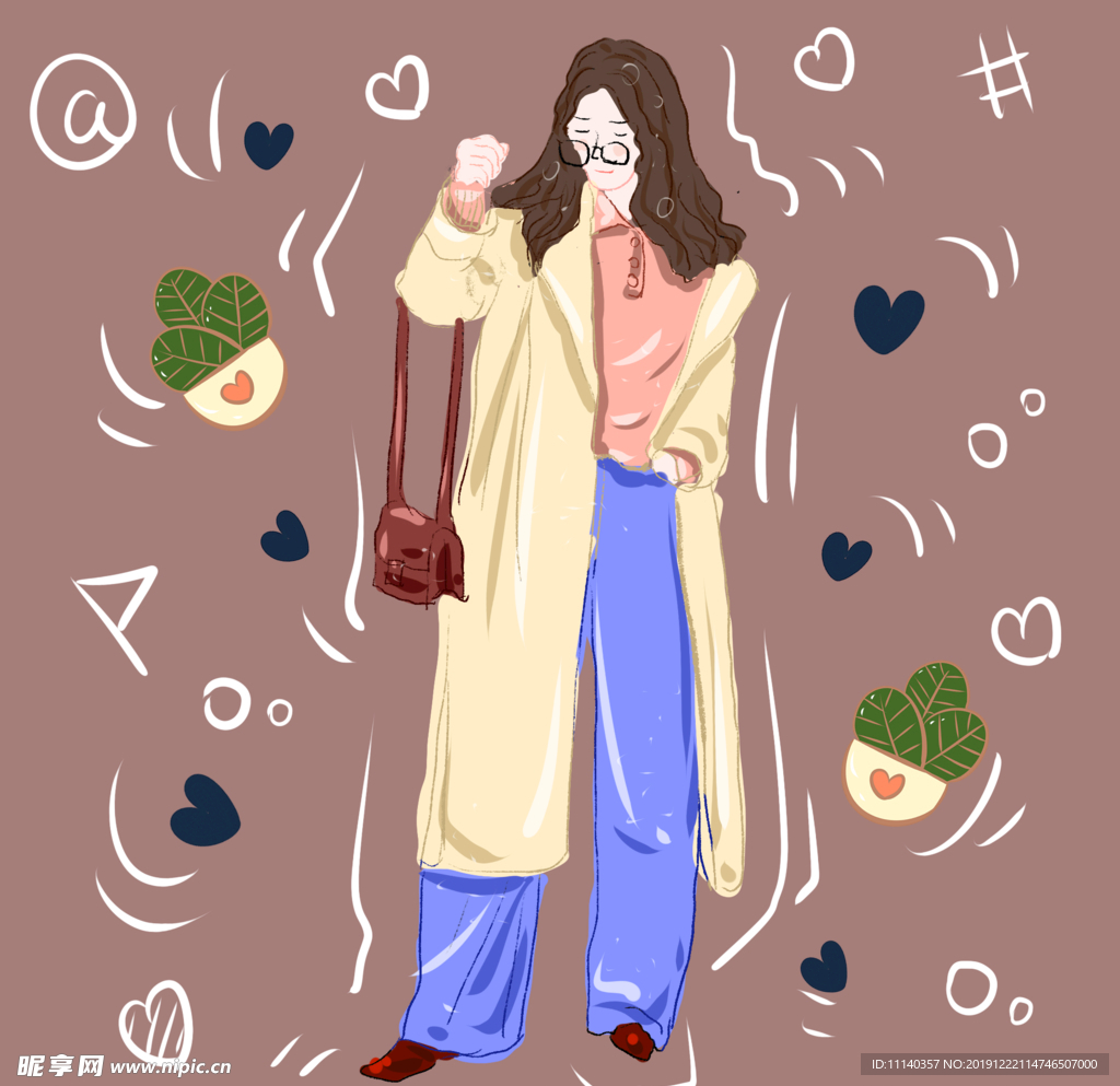 插画人物
