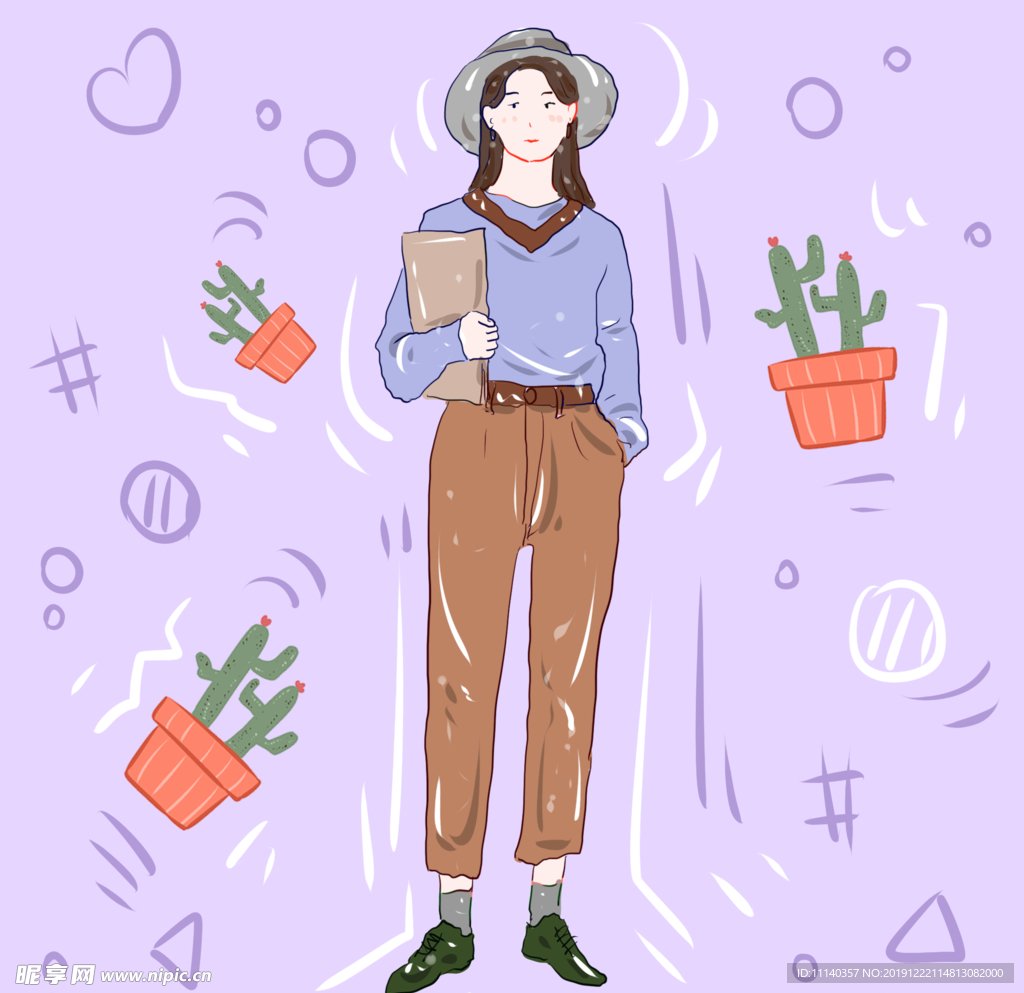 插画人物