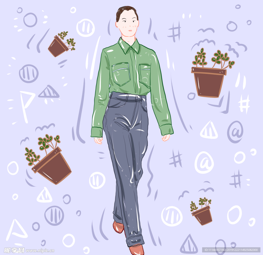 插画人物