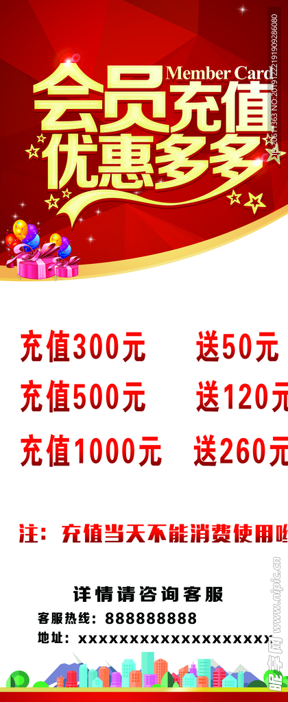会员充值活动