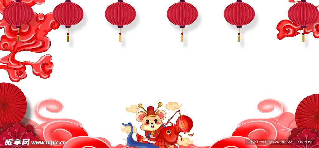 元旦春节橱窗包装
