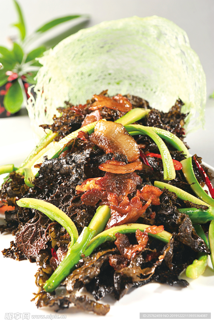 菌炒风干肉