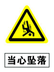 当心坠落