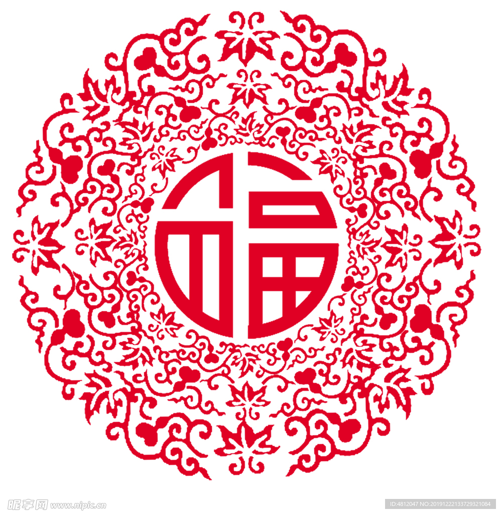 福字窗花