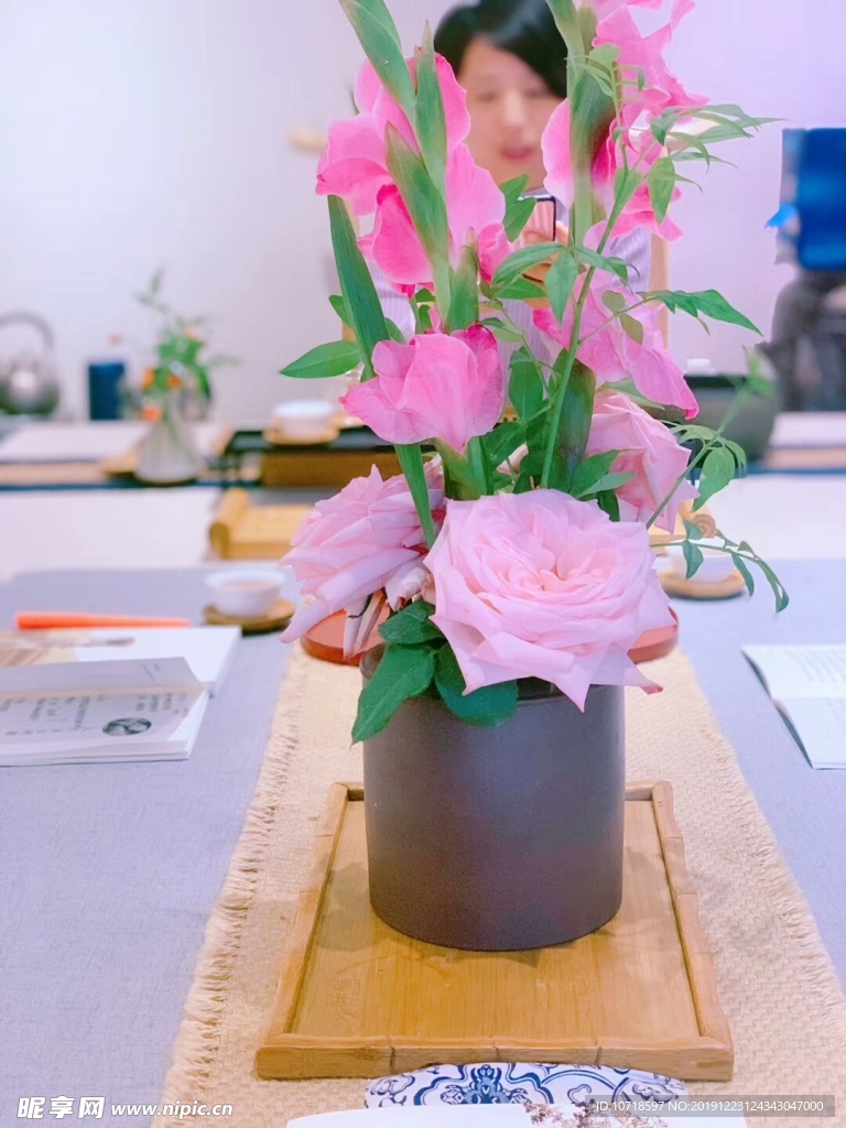 花朵 红花