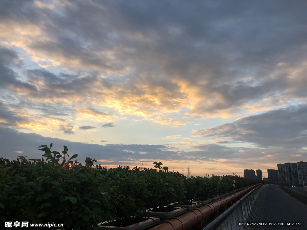 夕阳