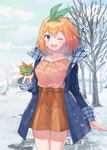 彩色人物插画动漫背景