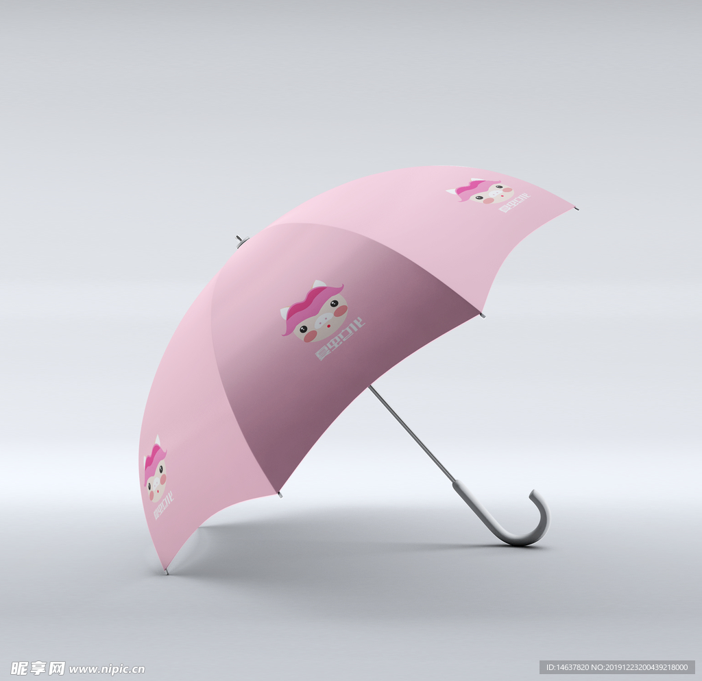 雨伞样机