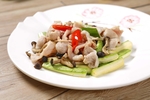 小瓜什菌爆爽肉