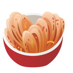 韩国美食插画图案