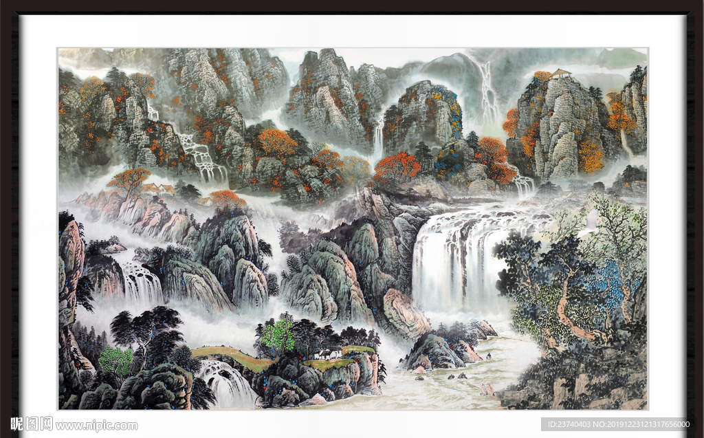 山水画