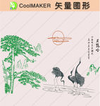 线稿 剪影 壁纸 简洁手绘