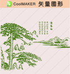 线稿 剪影 壁纸 简洁手绘