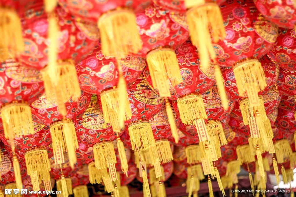 红色喜庆灯笼背景