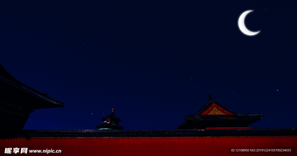 宫殿内的夜色